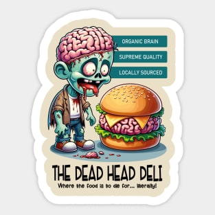 The Dead Head Deli Sticker